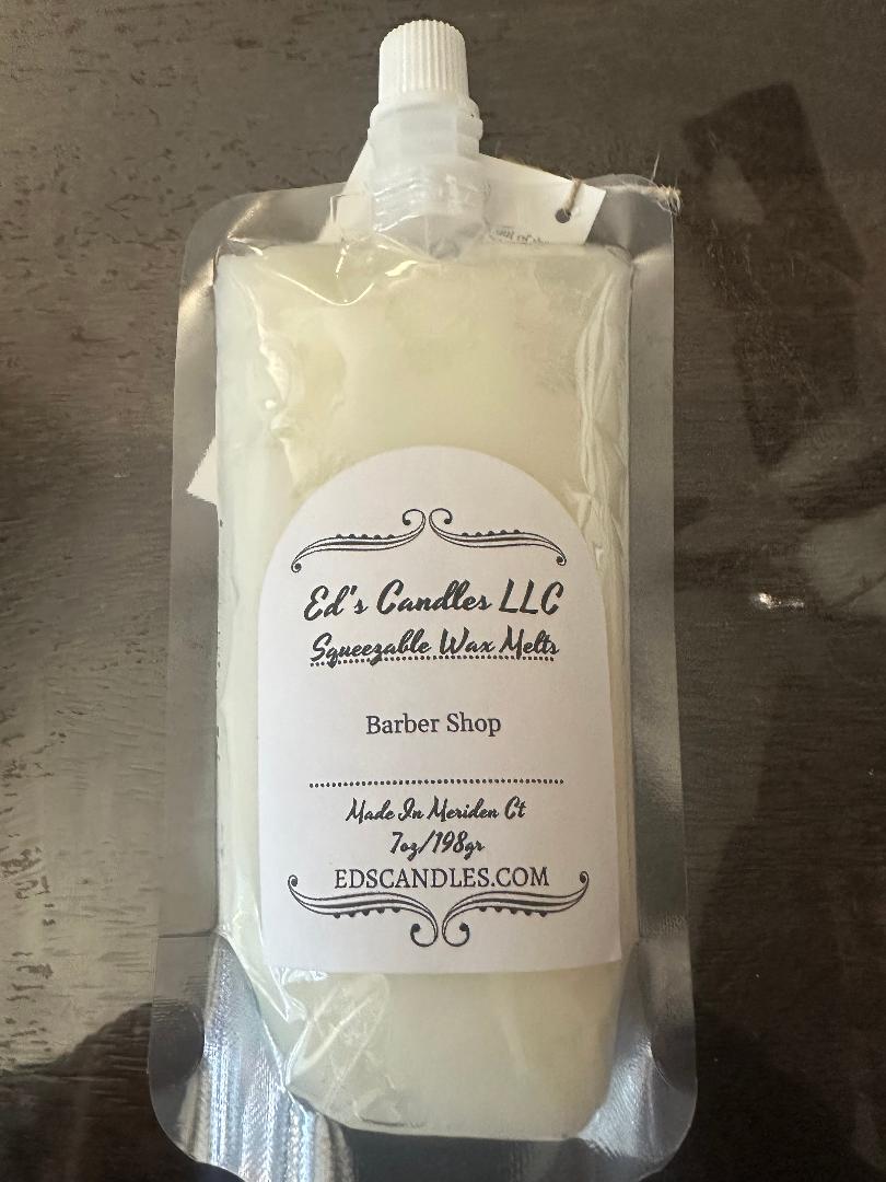 7oz Squeezable Wax Melt Barber Shop