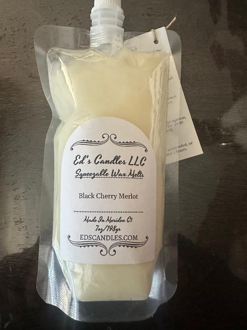 7oz Squeezable Wax Melt Black Cherry Merlot