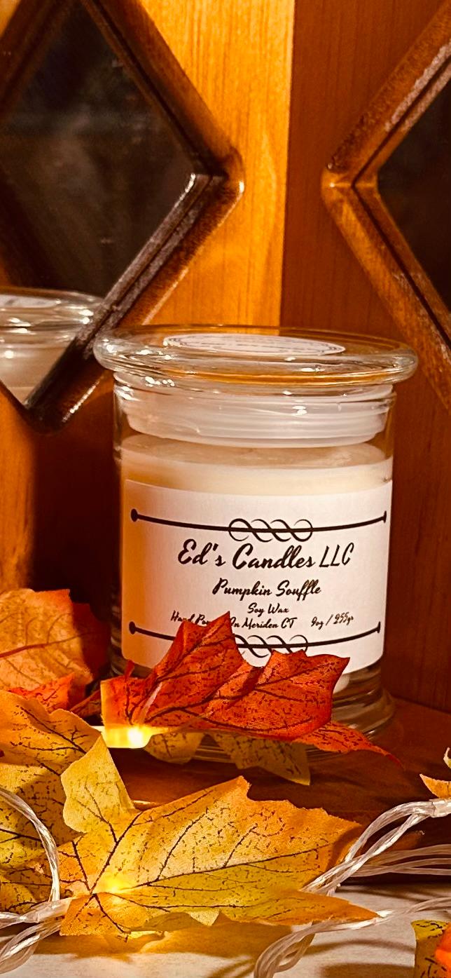 Pumpkin Souffle Candle 100%soy Wax