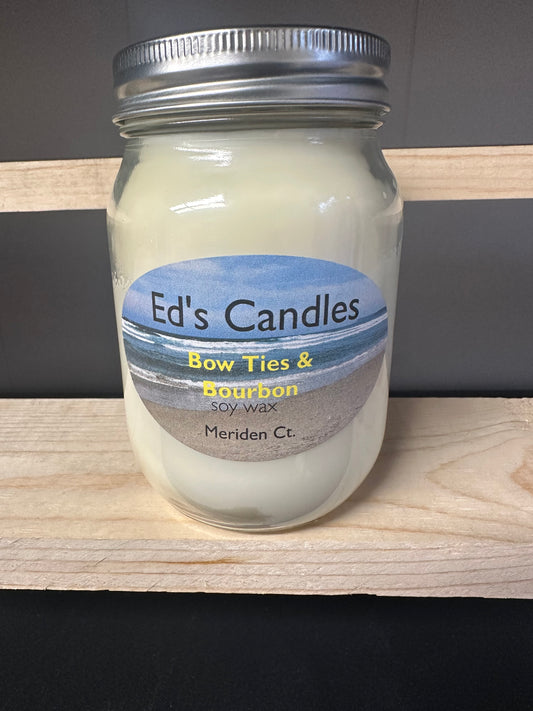 BOW TIES & BOURBON CANDLE