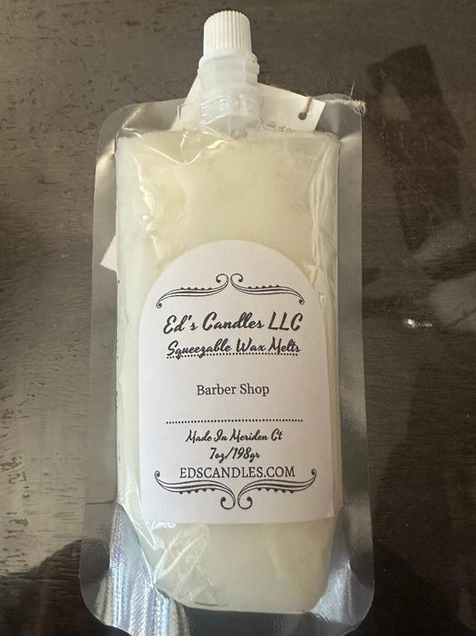 7oz Squeezable Wax Melt Barber Shop