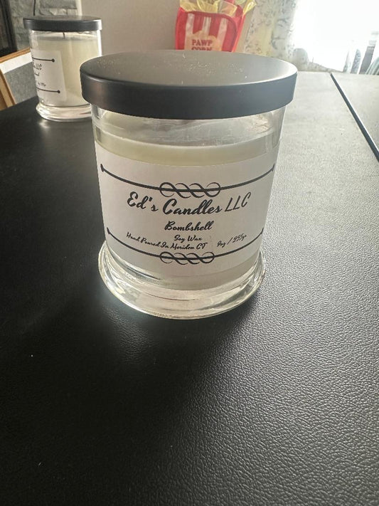 Bombshell soy wax 9oz candle