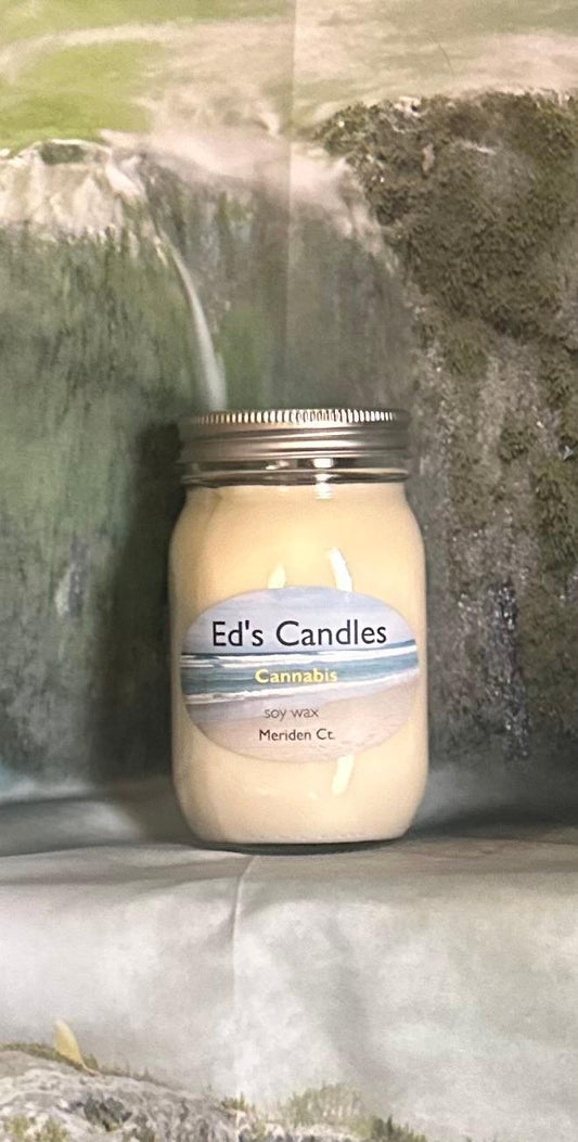 Cannabis Soy Wax Candle